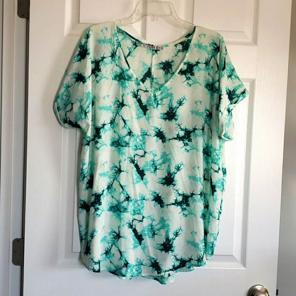 Tie Dye short sleeve shirt